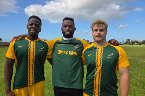 Siya Kolisi And Junior Boks