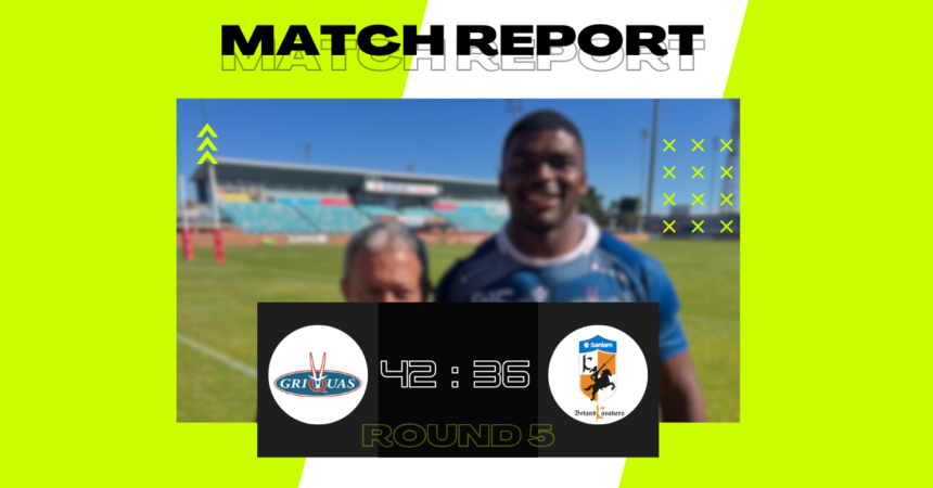 Suzuki Griquas Edge Sanlam Boland Cavaliers