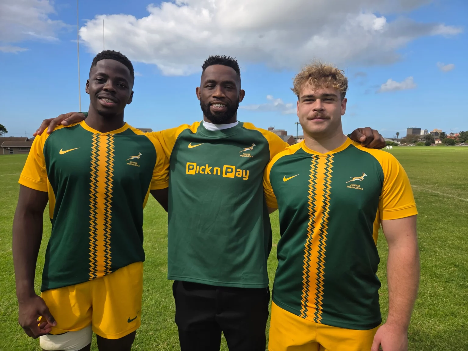 Siya Kolisi And Junior Boks