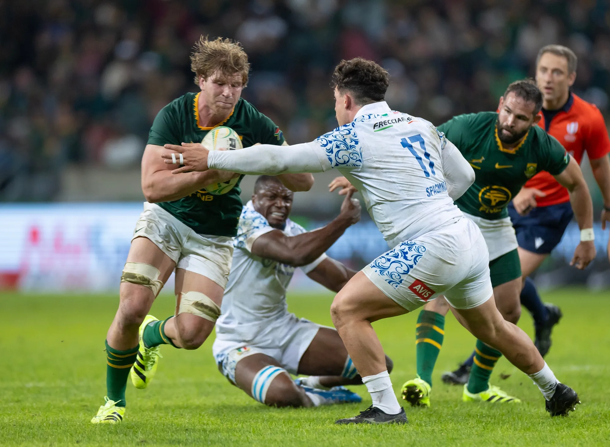 Evan Roos — South Africa vs Italy — 2025 · Photo: GB Jordaan / Octafield