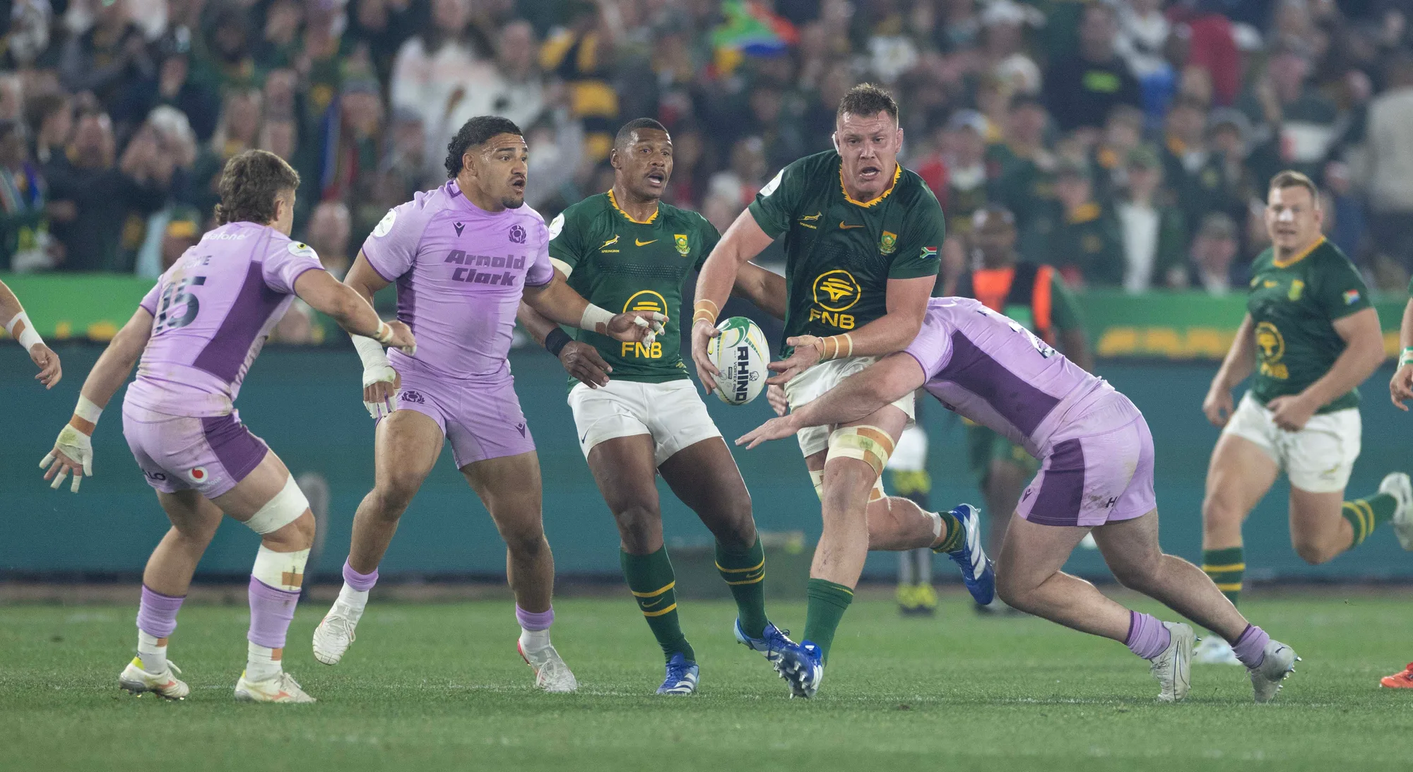 Cobus Wiese — South Africa vs Scotland - The Nations Championship — 2026 · Photo: GB Jordaan / Octafield