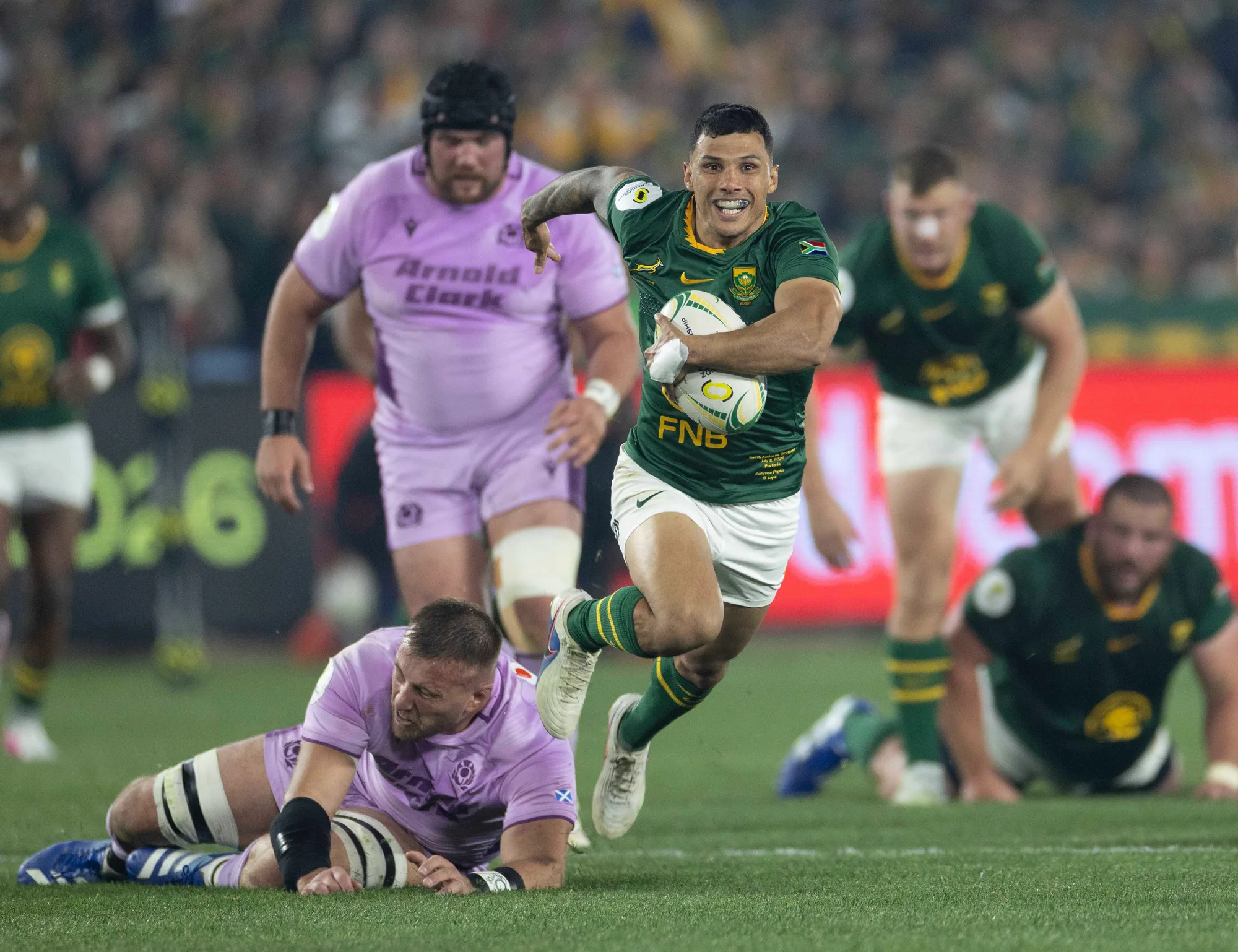 Embrose Papier — South Africa vs Scotland - The Nations Championship — 2026 · Photo: GB Jordaan / Octafield