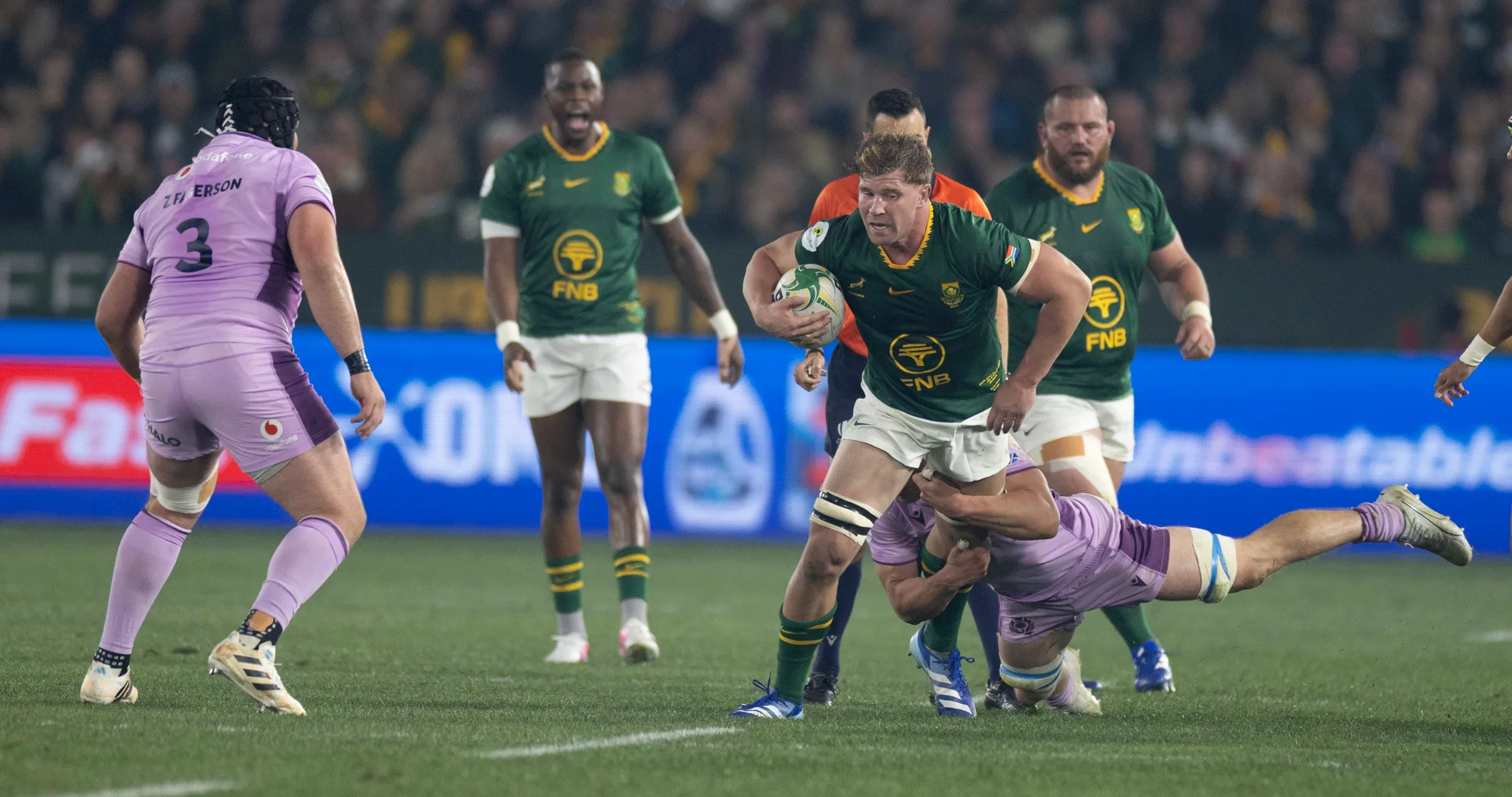 Evan Roos — South Africa vs Scotland - The Nations Championship — 2026 · Photo: GB Jordaan / Octafield