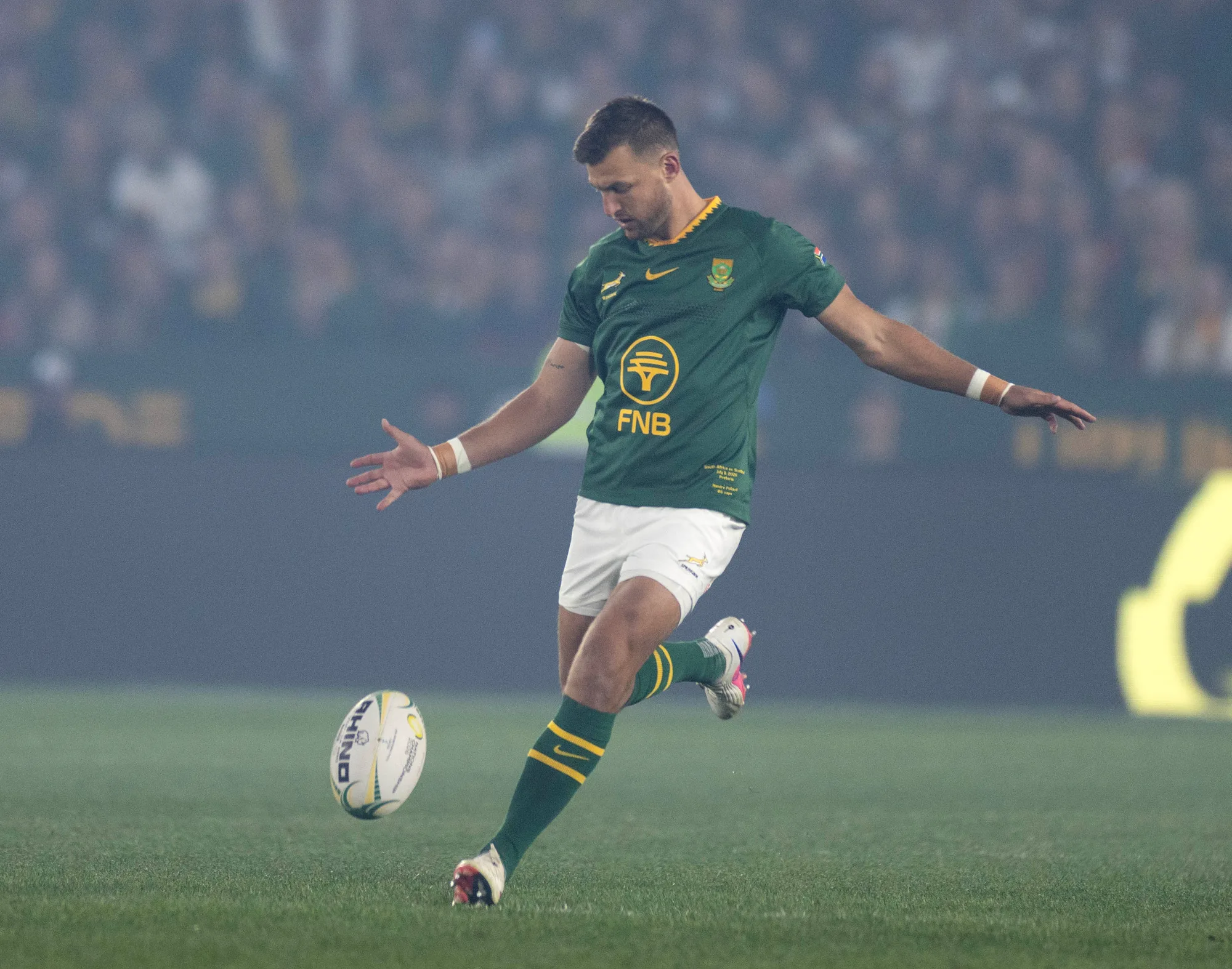 Handre Pollard — South Africa vs Scotland - The Nations Championship — 2026 · Photo: GB Jordaan / Octafield