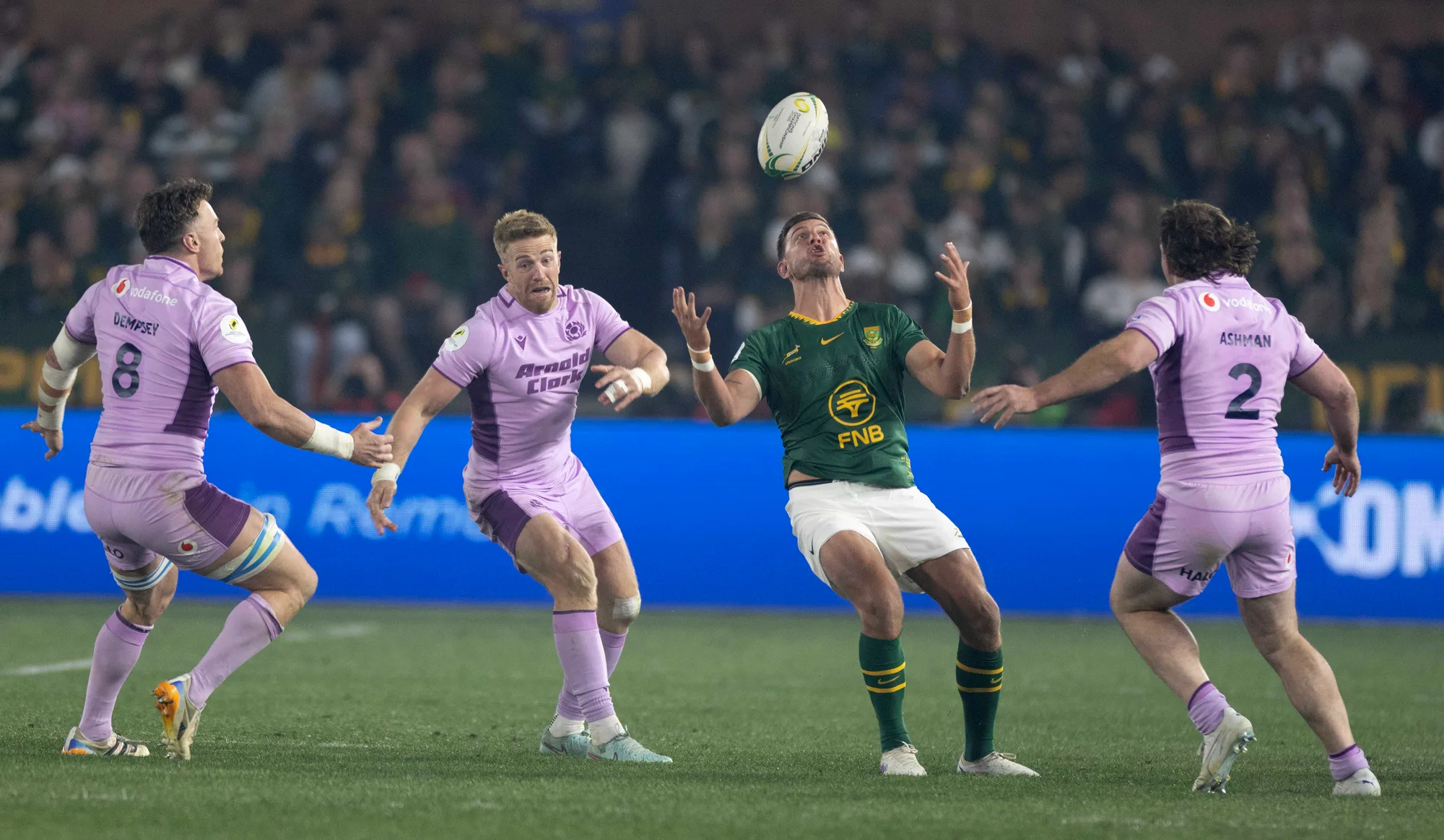 Handre Pollard — South Africa vs Scotland - The Nations Championship — 2026 · Photo: GB Jordaan / Octafield