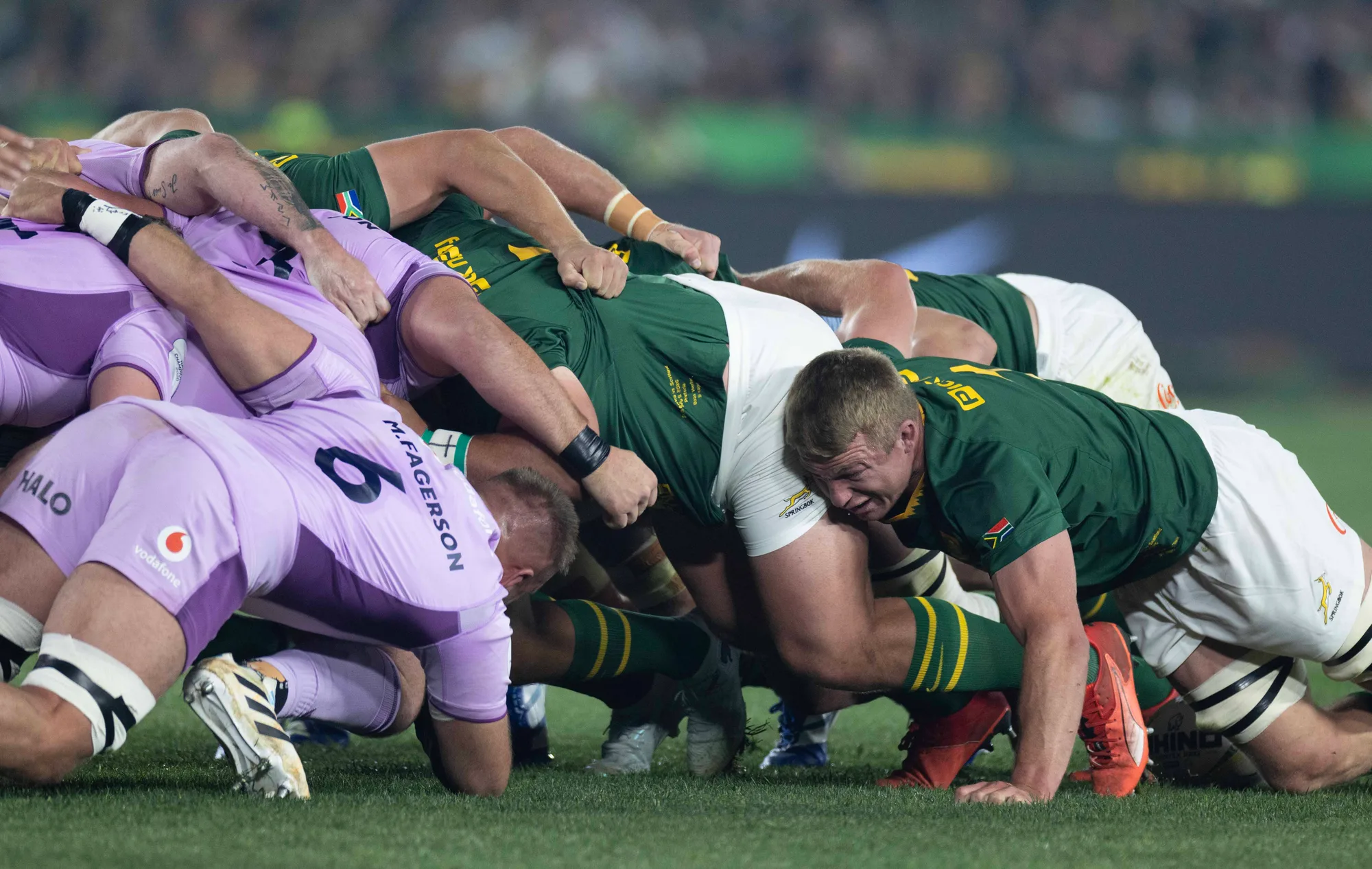 Pieter Steph Du Toit — South Africa vs Scotland - The Nations Championship — 2026 · Photo: GB Jordaan / Octafield