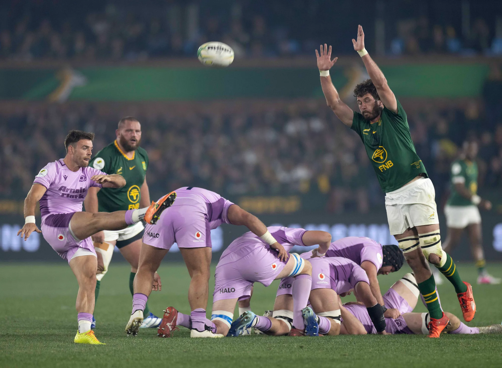 Ruan Nortje, Wilco Louw — South Africa vs Scotland - The Nations Championship — 2026 · Photo: GB Jordaan / Octafield